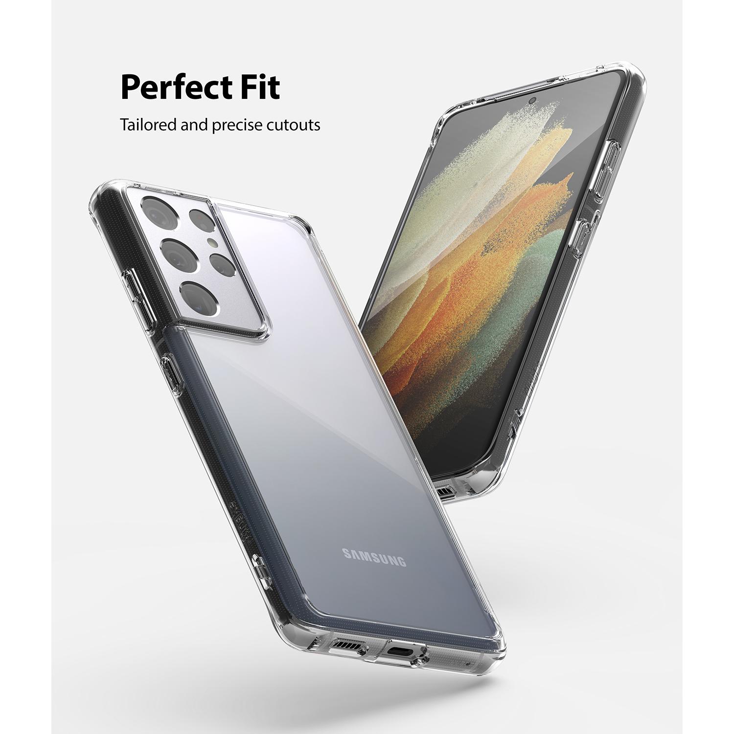 Fusion Case Samsung Galaxy S21 Ultra Gjennomsiktig