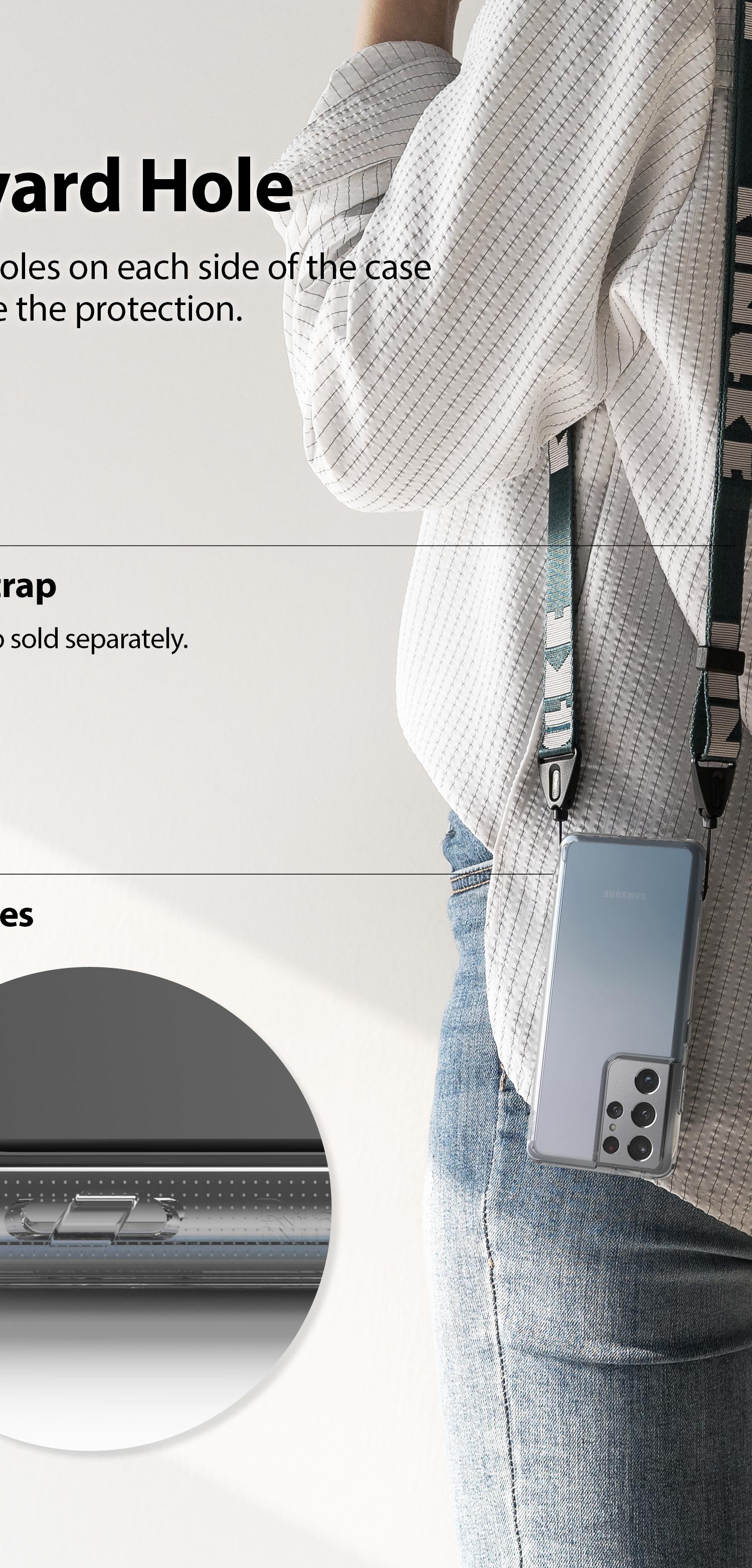 Fusion Case Samsung Galaxy S21 Ultra Gjennomsiktig