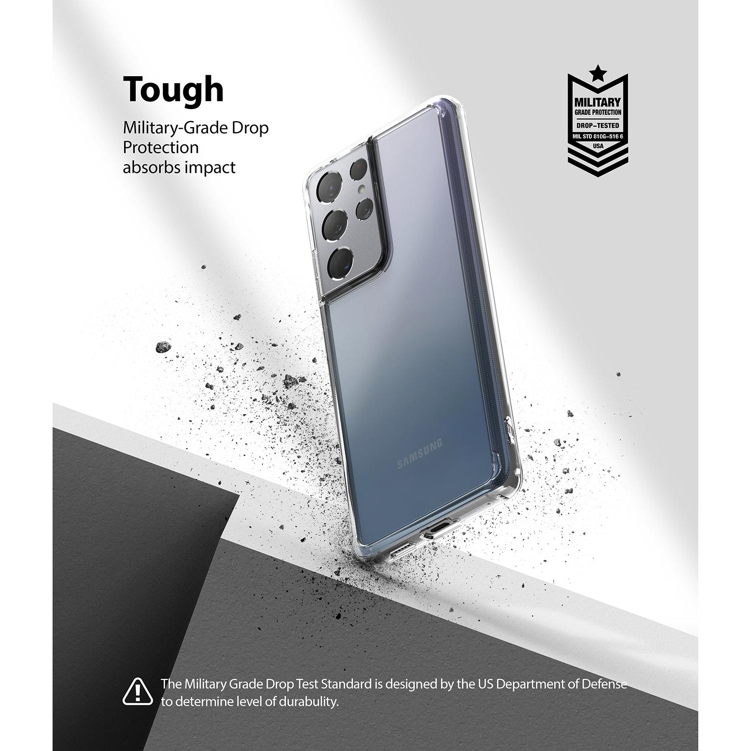 Fusion Case Samsung Galaxy S21 Ultra Gjennomsiktig