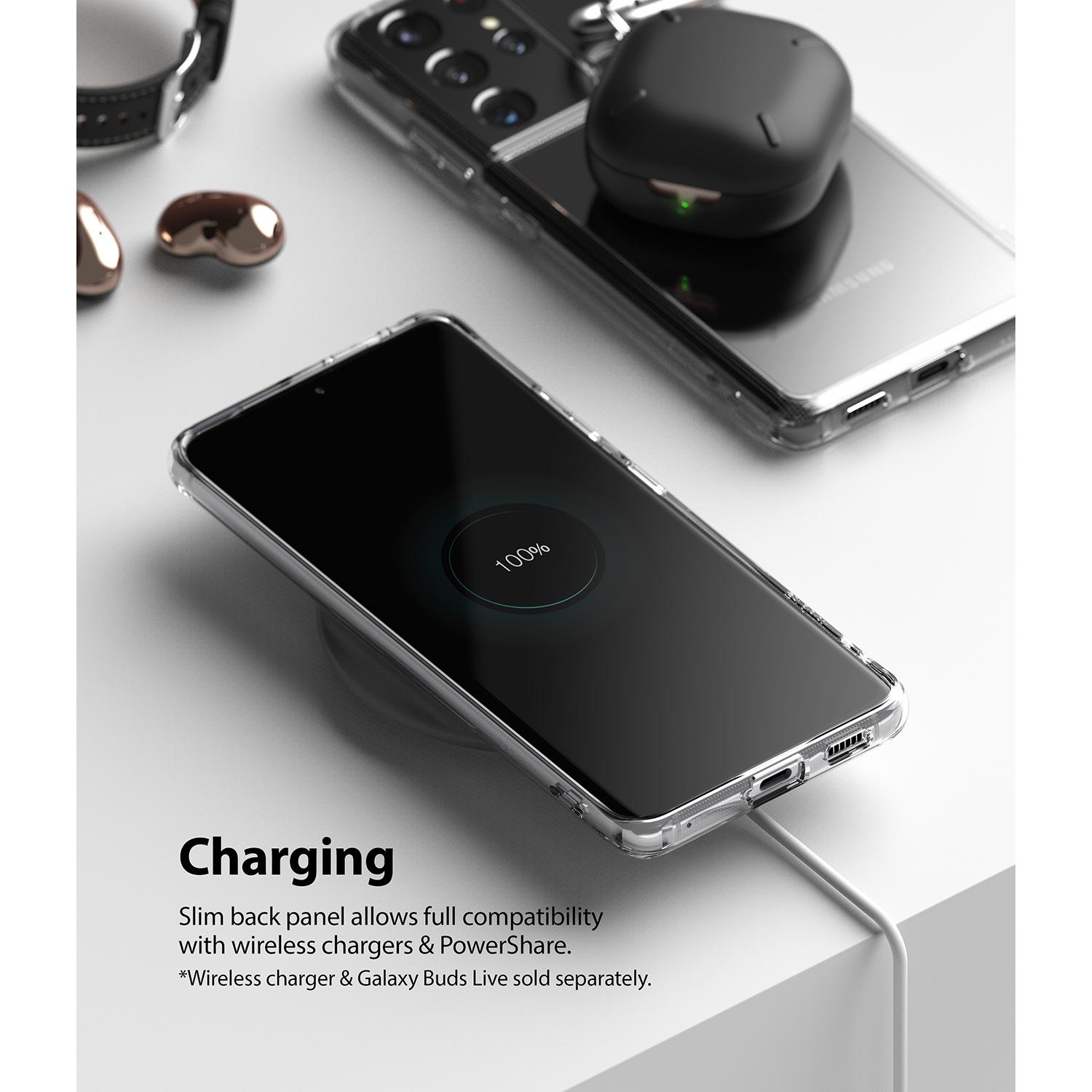 Fusion Case Samsung Galaxy S21 Ultra Gjennomsiktig