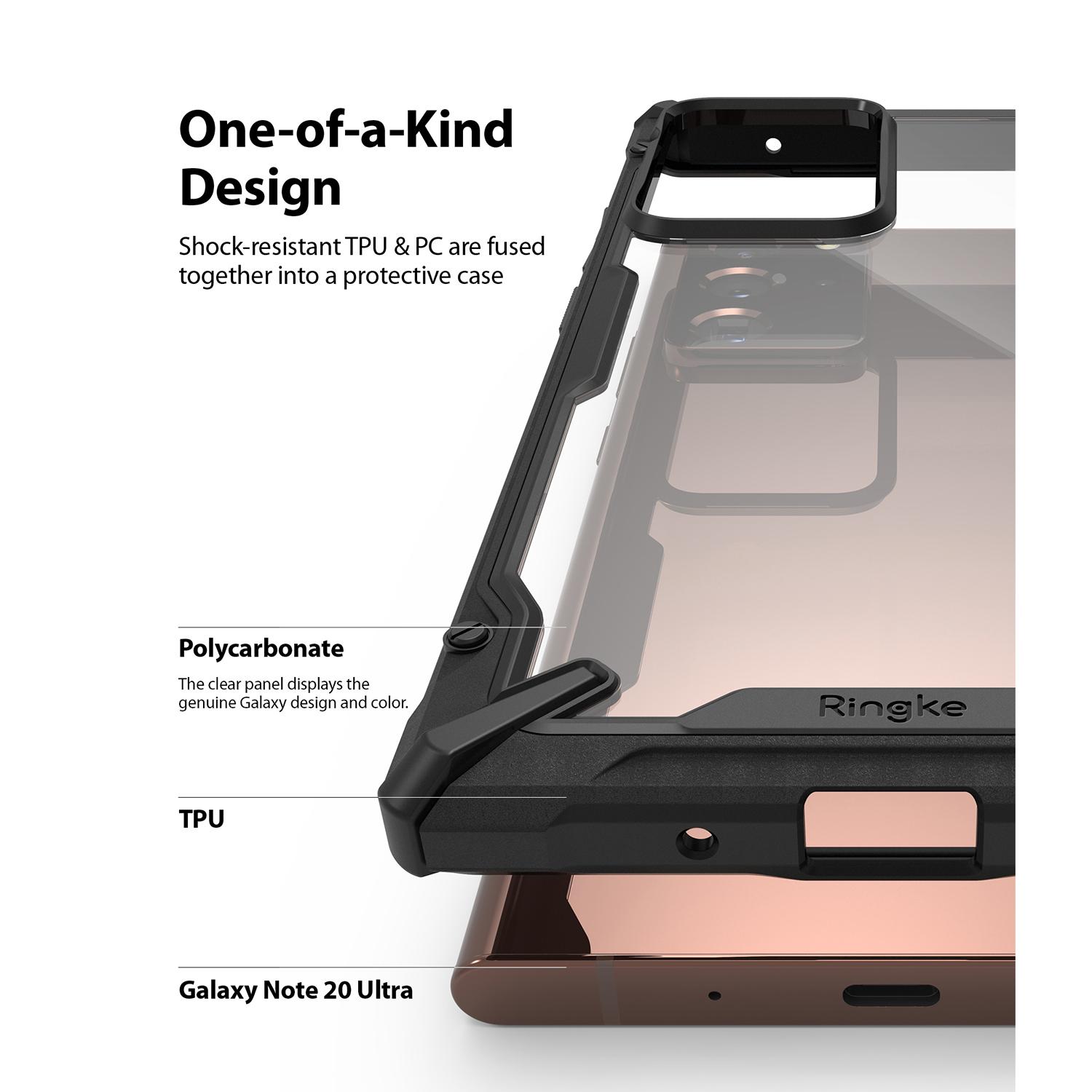 Fusion X Case Galaxy Note 20 Ultra Black