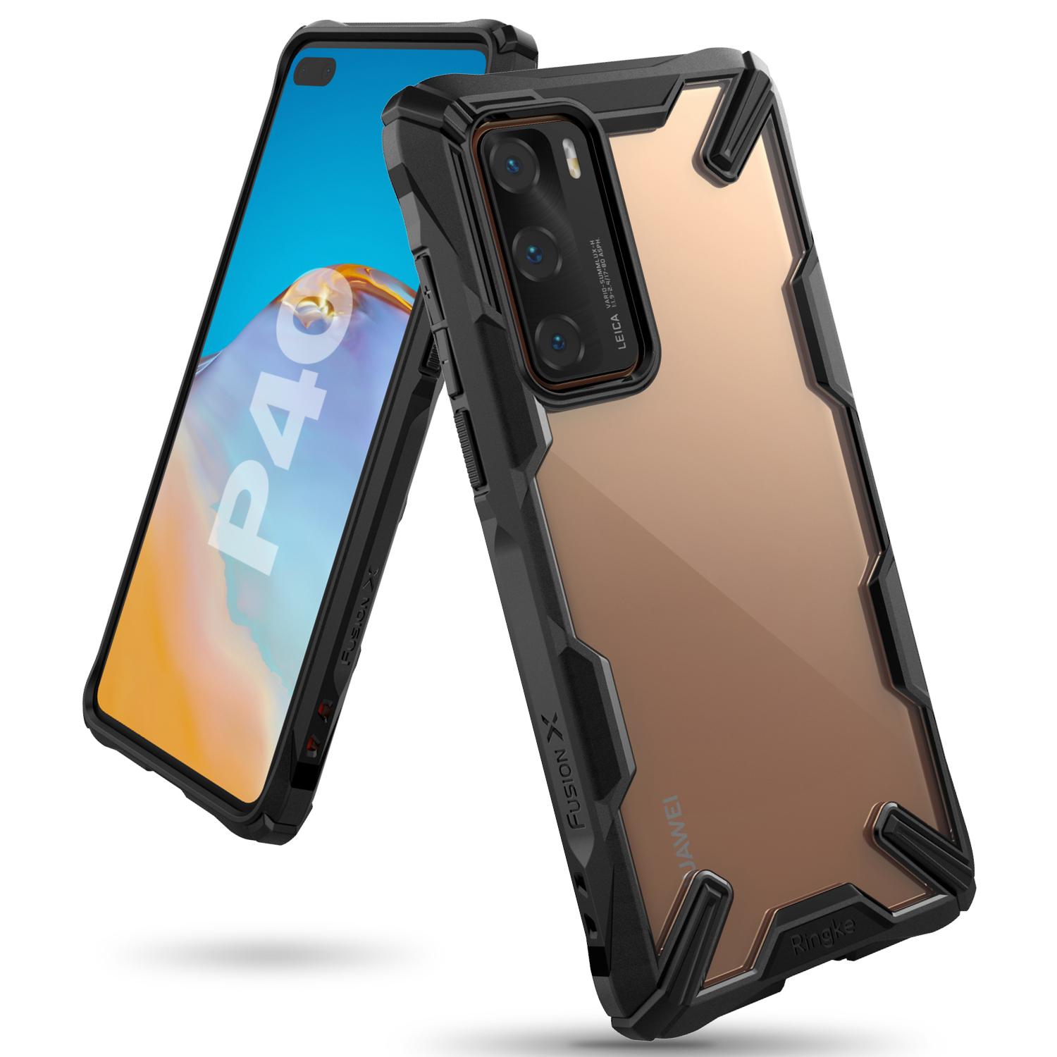 Fusion X Case Huawei P40 Black