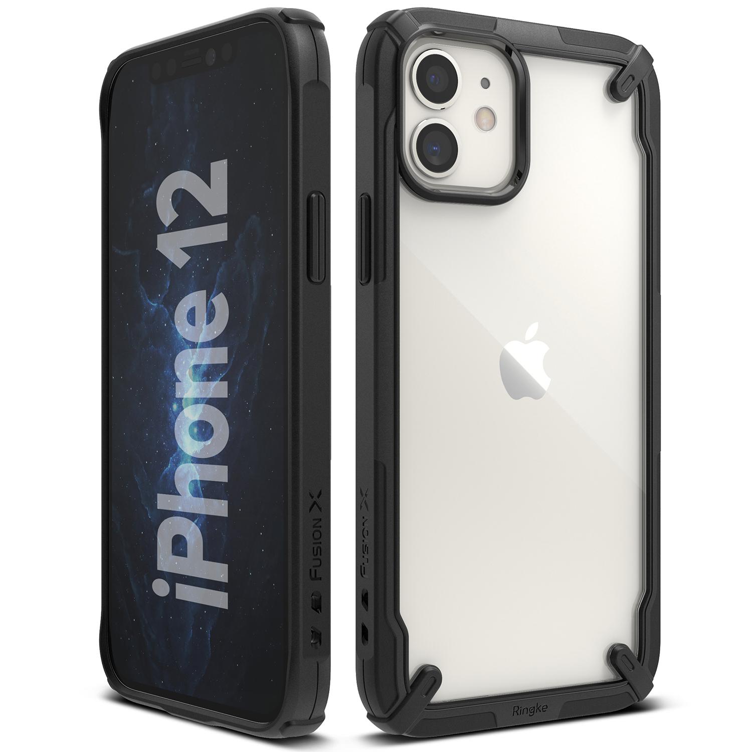 Fusion X Case iPhone 12/12 Pro Black