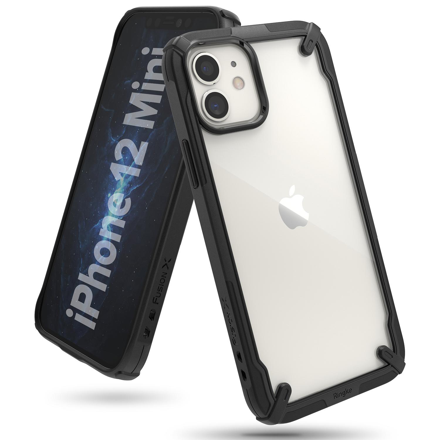 Fusion X Case iPhone 12 Mini Black