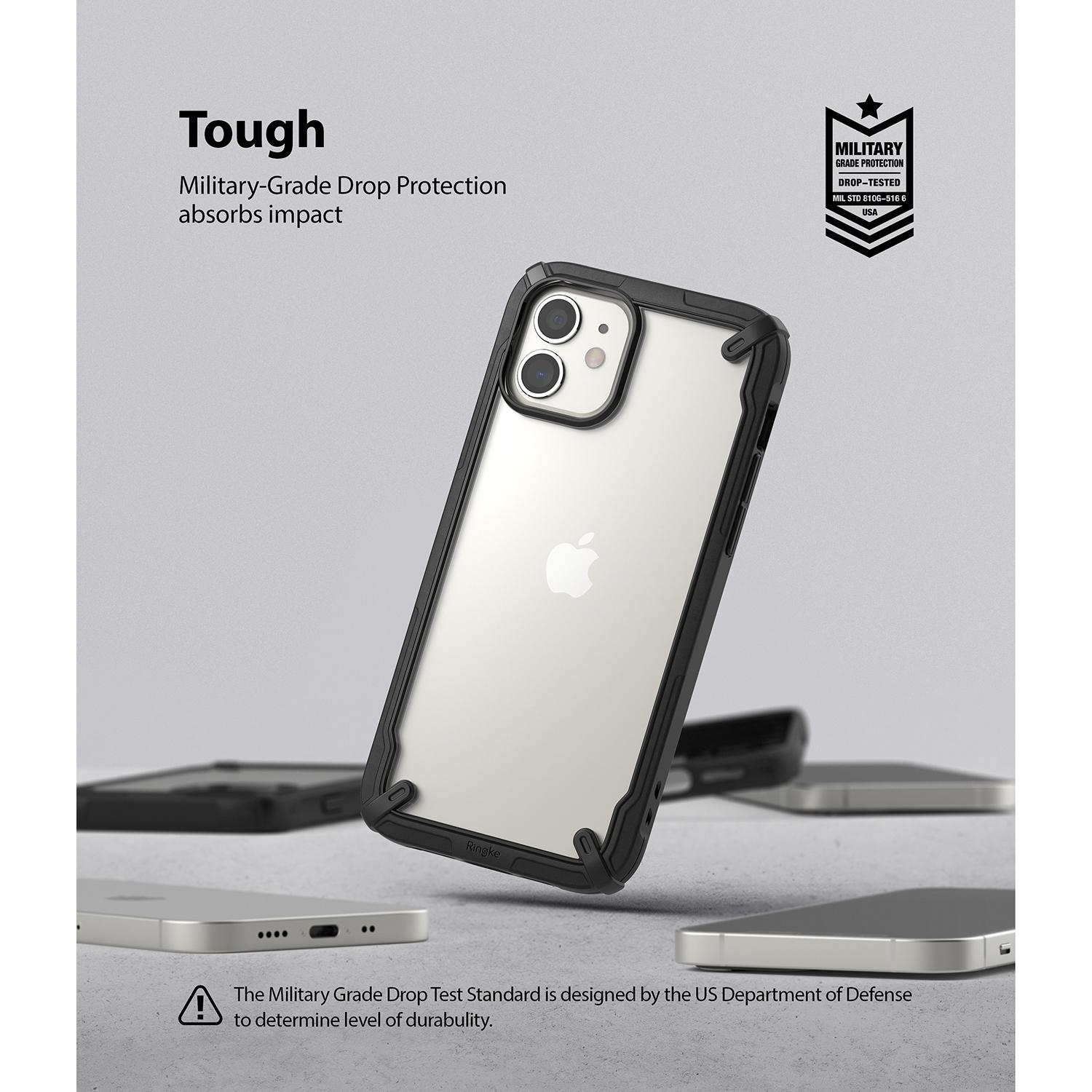 Fusion X Case iPhone 12 Mini Svart