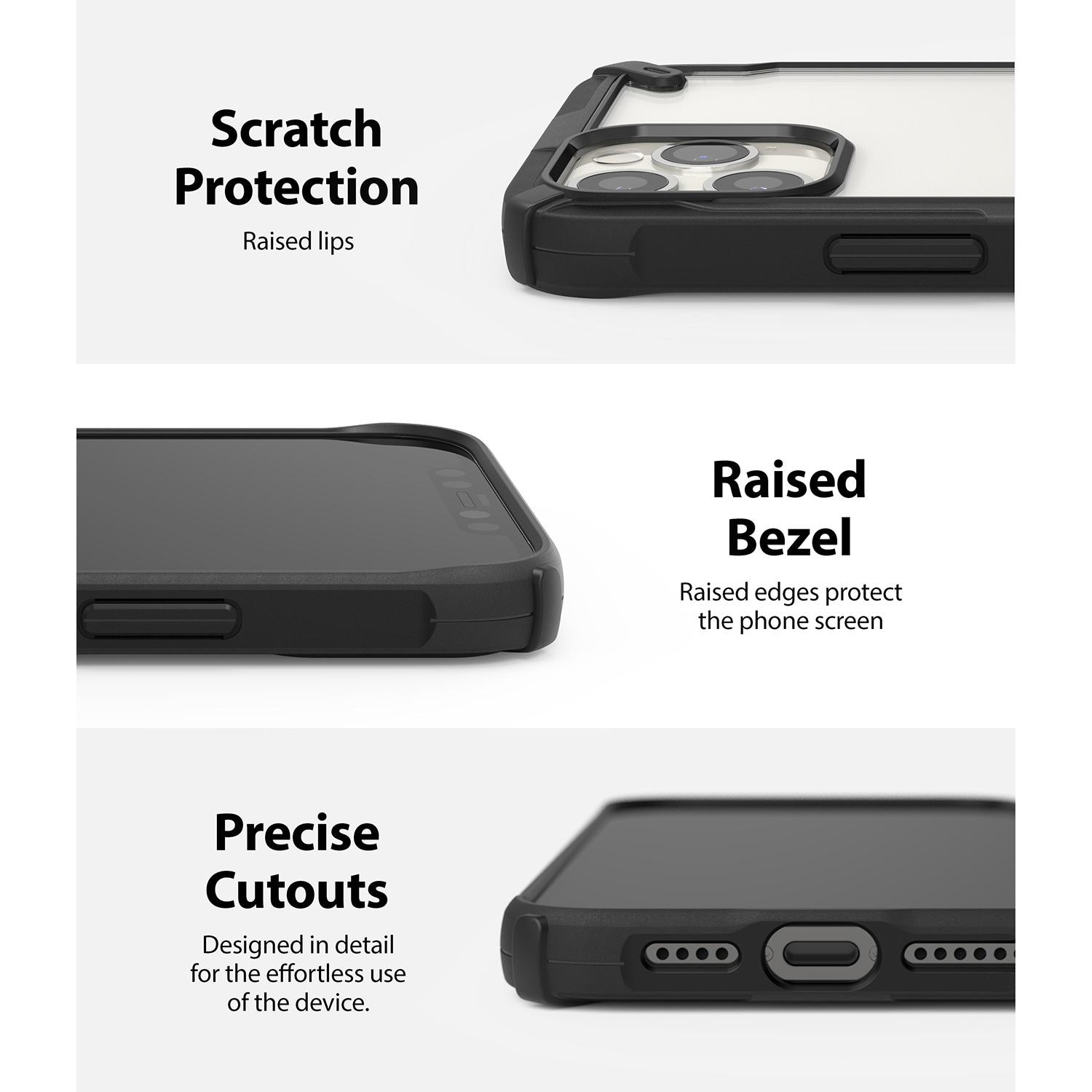 Fusion X Case iPhone 12 Pro Max Svart