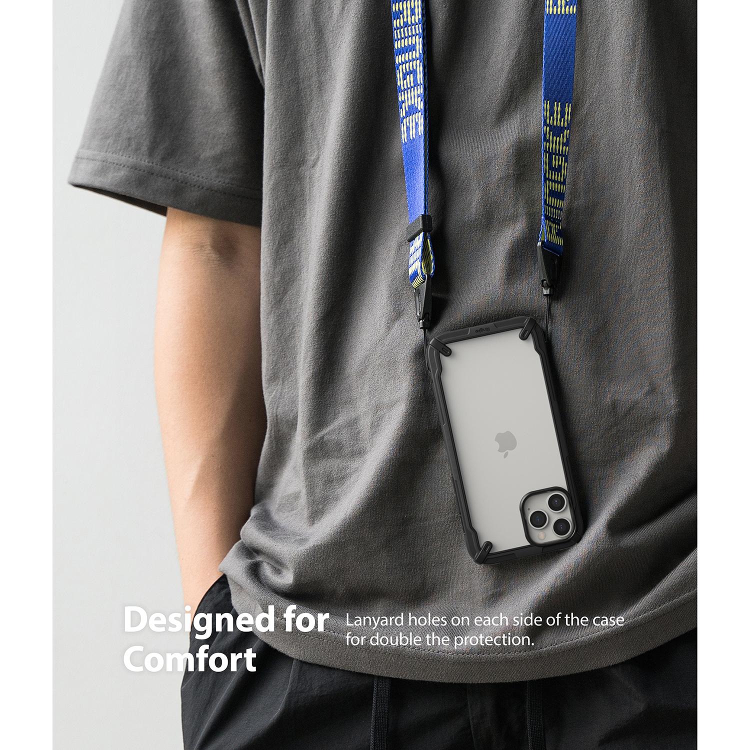 Fusion X Case iPhone 12 Pro Max Svart