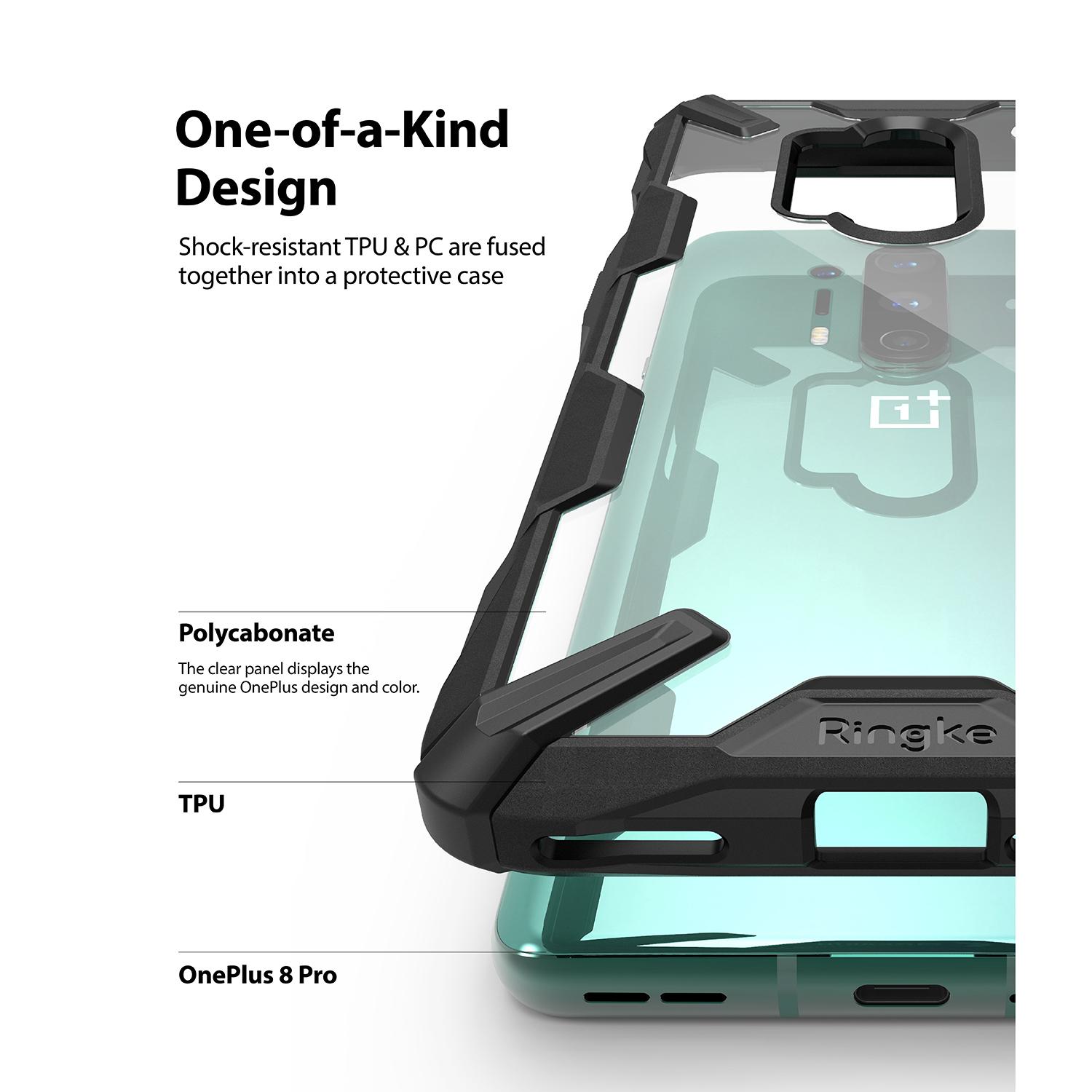 Fusion X Case OnePlus 8 Pro Black