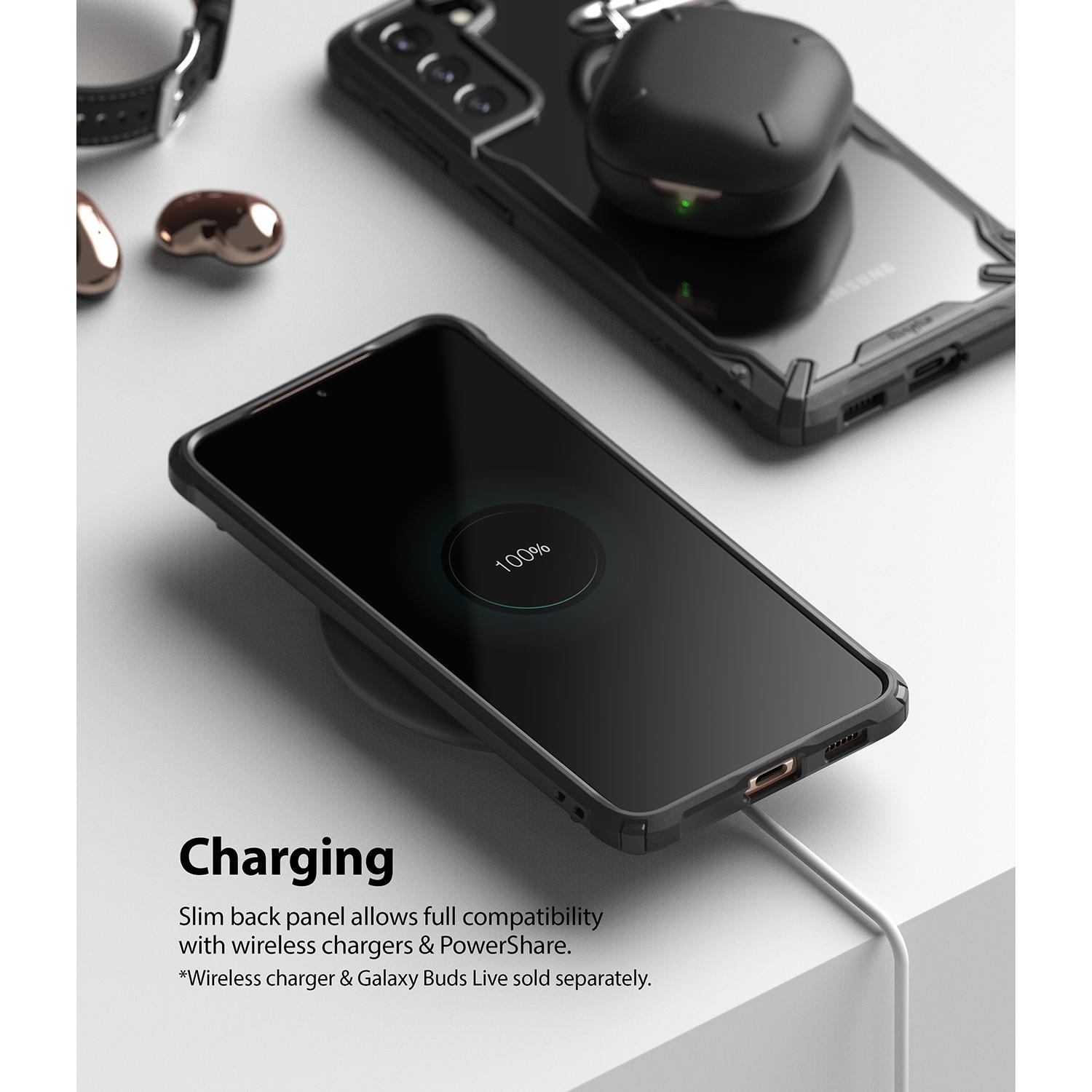 Fusion X Case Samsung Galaxy S21 Plus Svart
