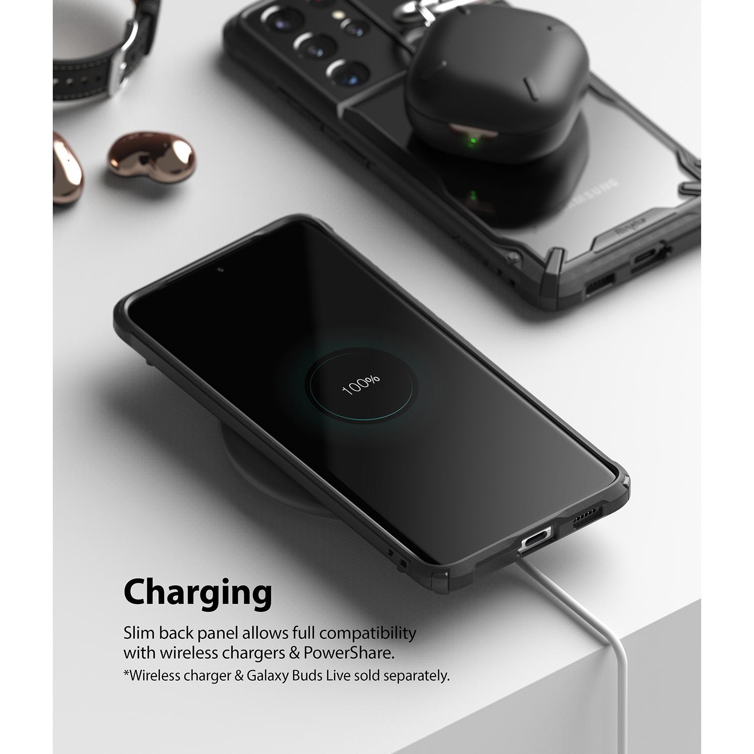 Fusion X Case Samsung Galaxy S21 Ultra Svart