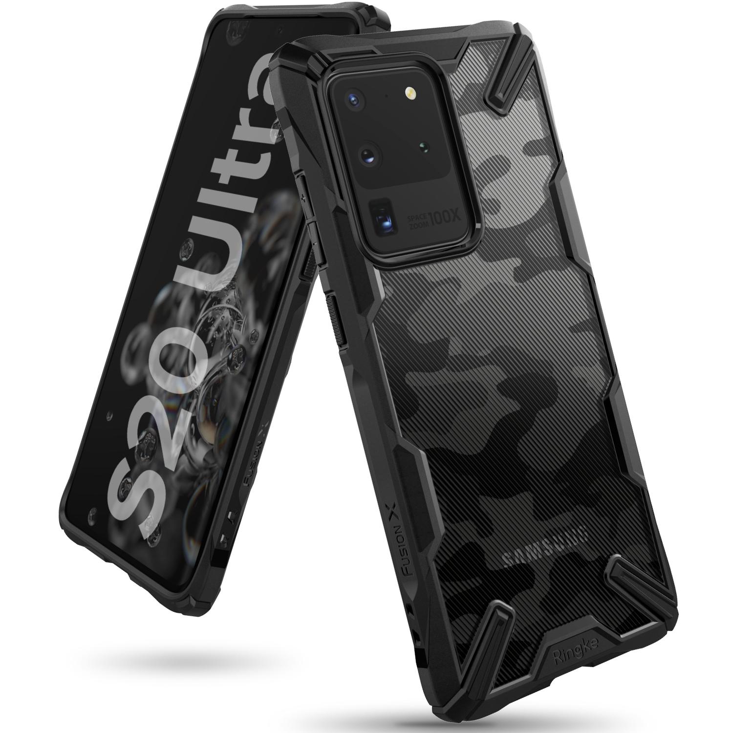 Fusion X Design Case Galaxy S20 Ultra Black