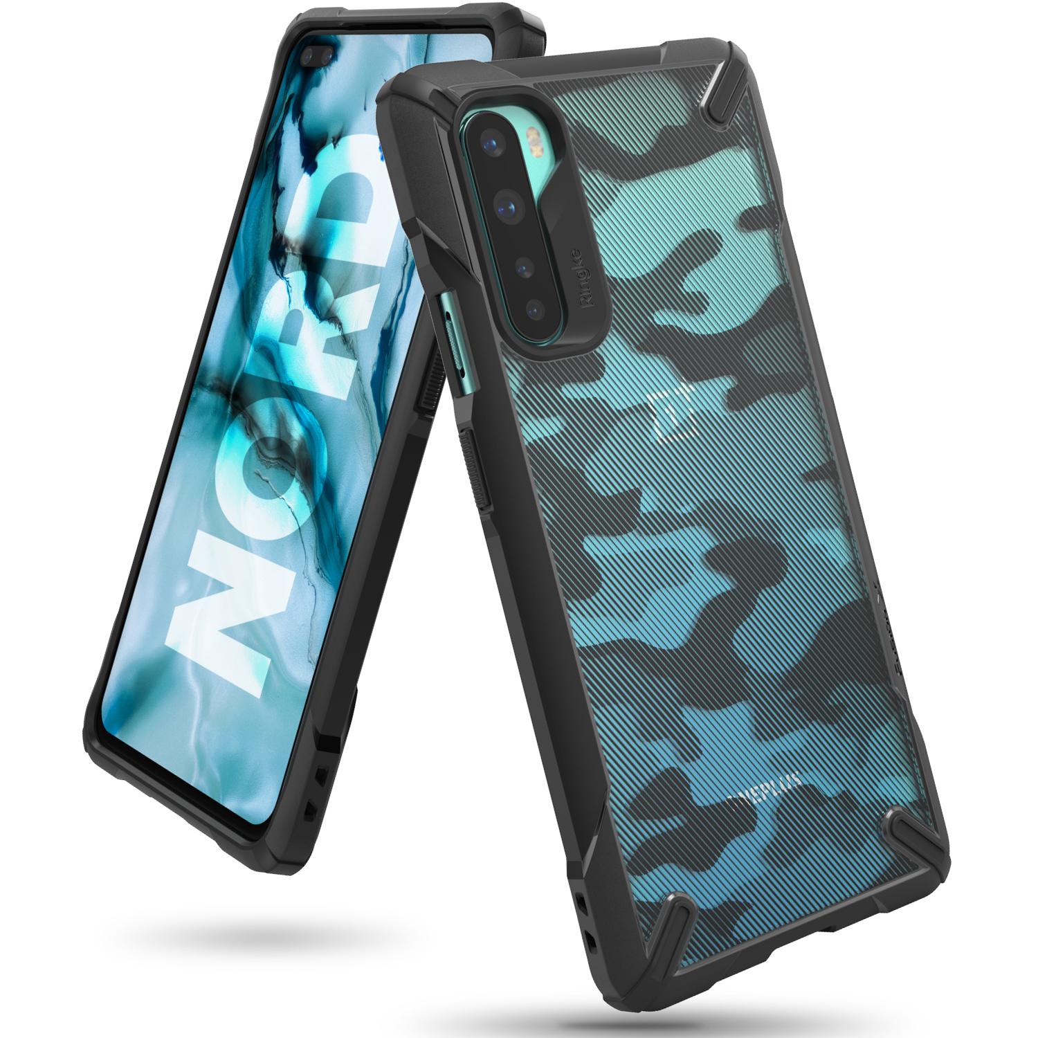 Fusion X Design Case OnePlus Nord Camo Black