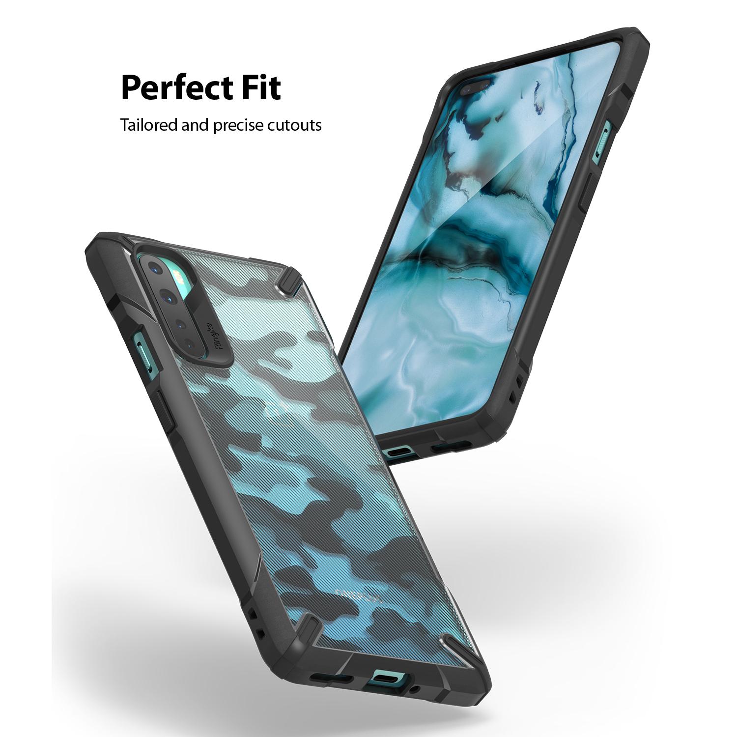 Fusion X Design Case OnePlus Nord Camo Black