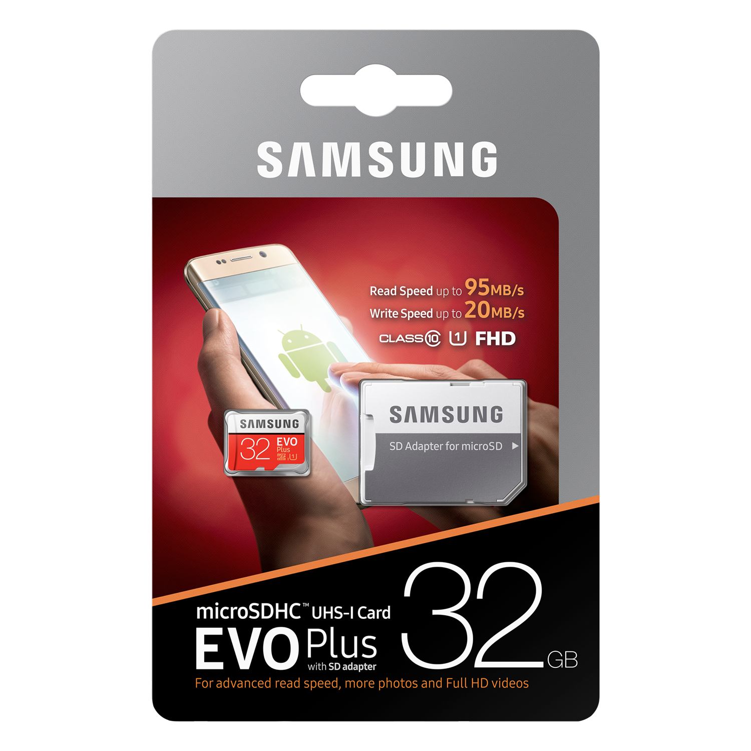 Evo Plus 32GB microSDHC Minnekort Class 10 U1