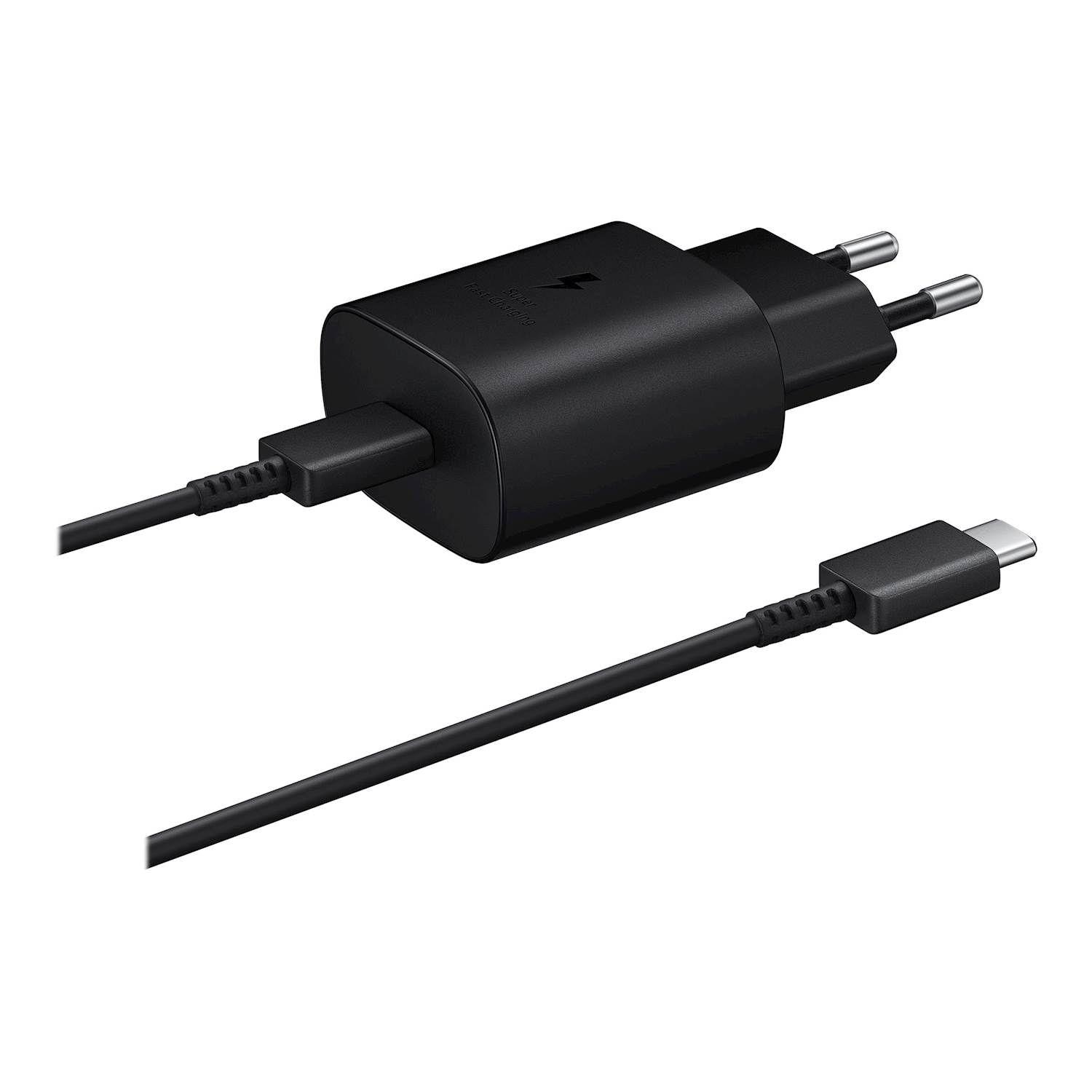 Mobillader Fast Charge 25W USB-C svart