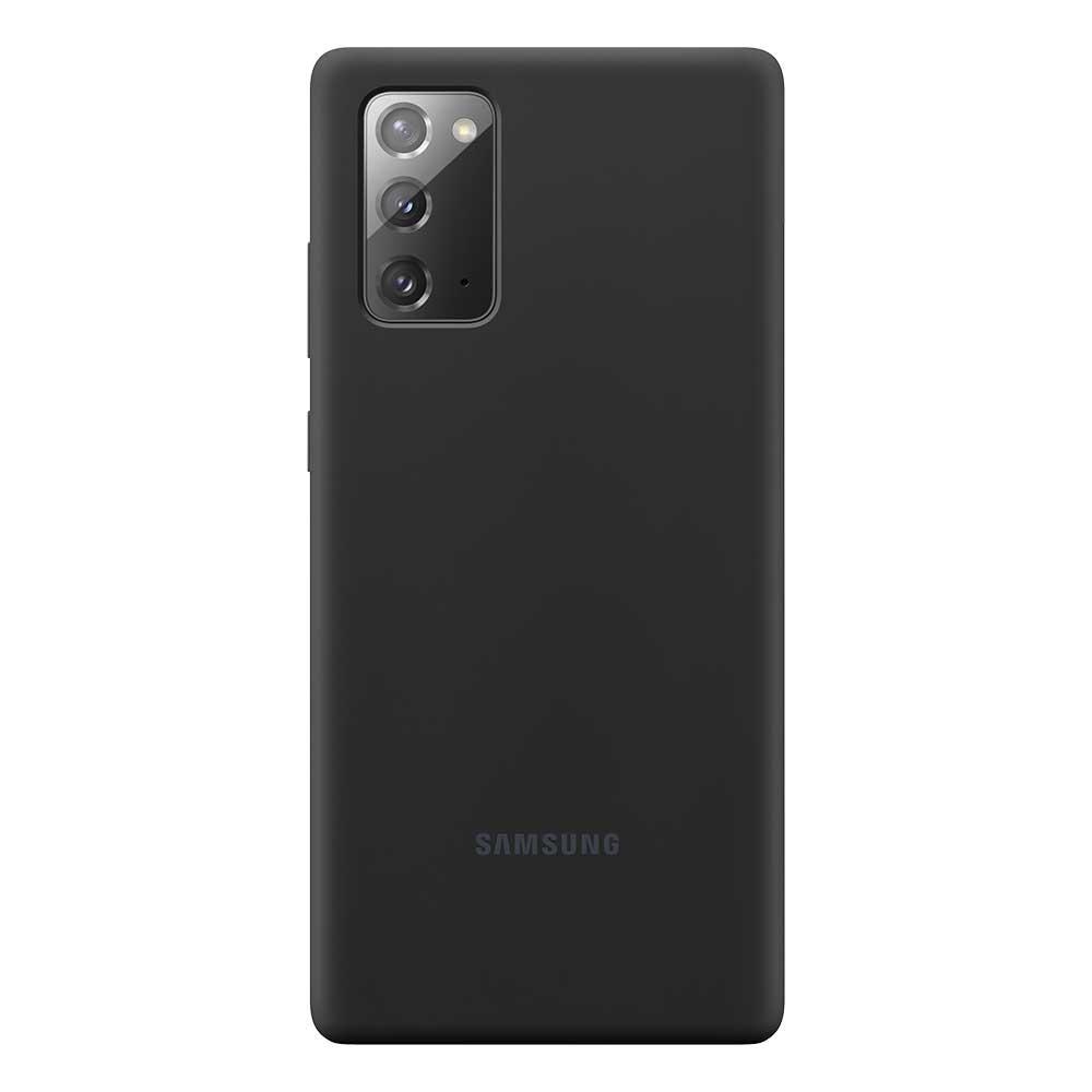 Silicone Cover Galaxy Note 20 Black