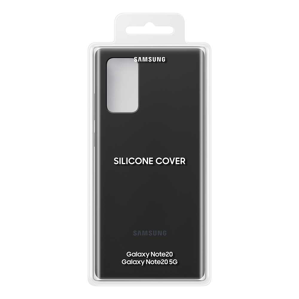 Silicone Cover Galaxy Note 20 Black