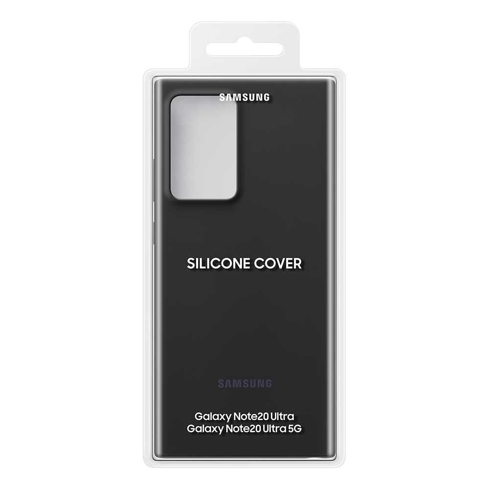 Silicone Cover Galaxy Note 20 Ultra Black