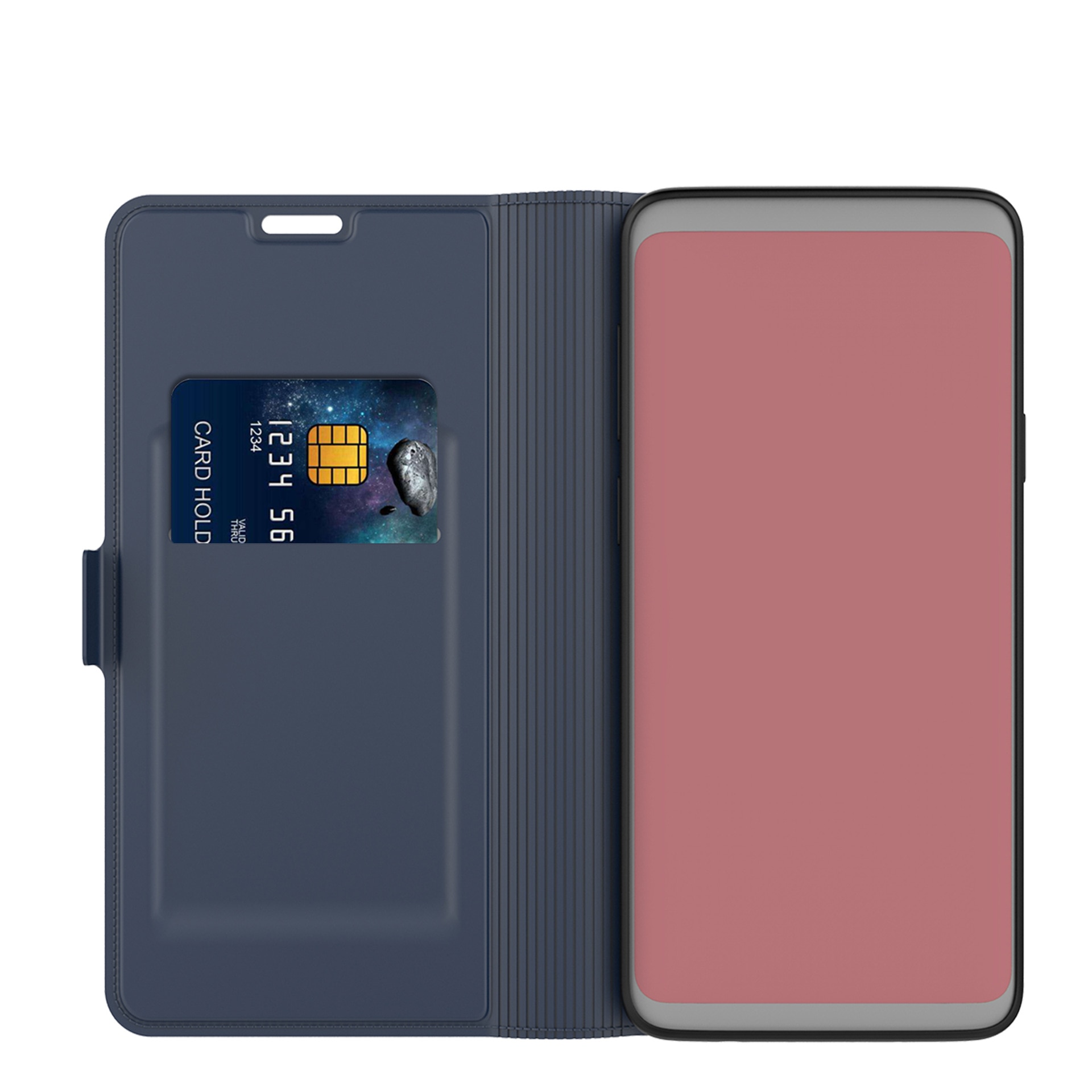 Slim Card Wallet Xiaomi 11T/11T Pro blå