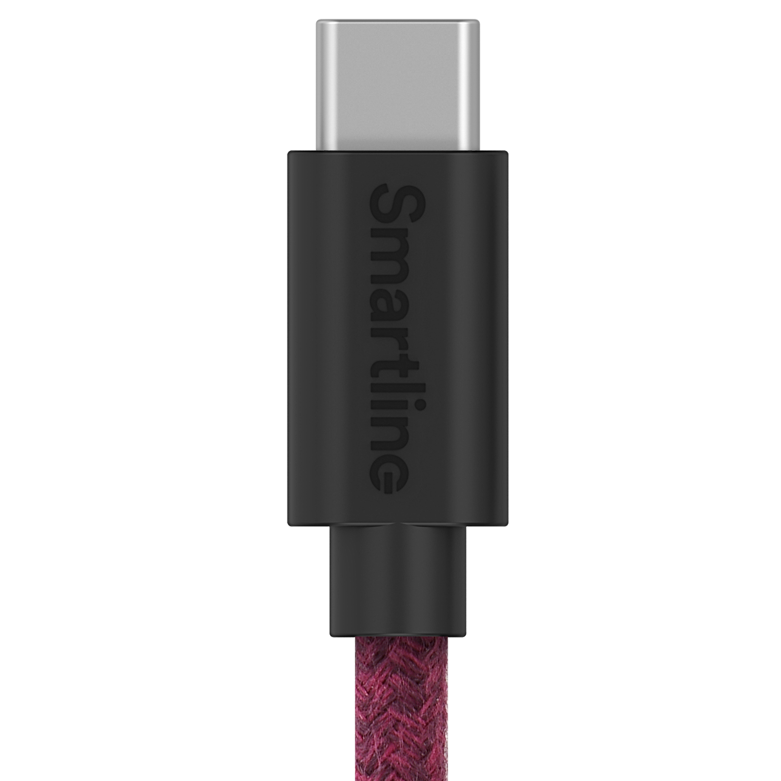 Fuzzy USB Cable USB-C 2m Purple