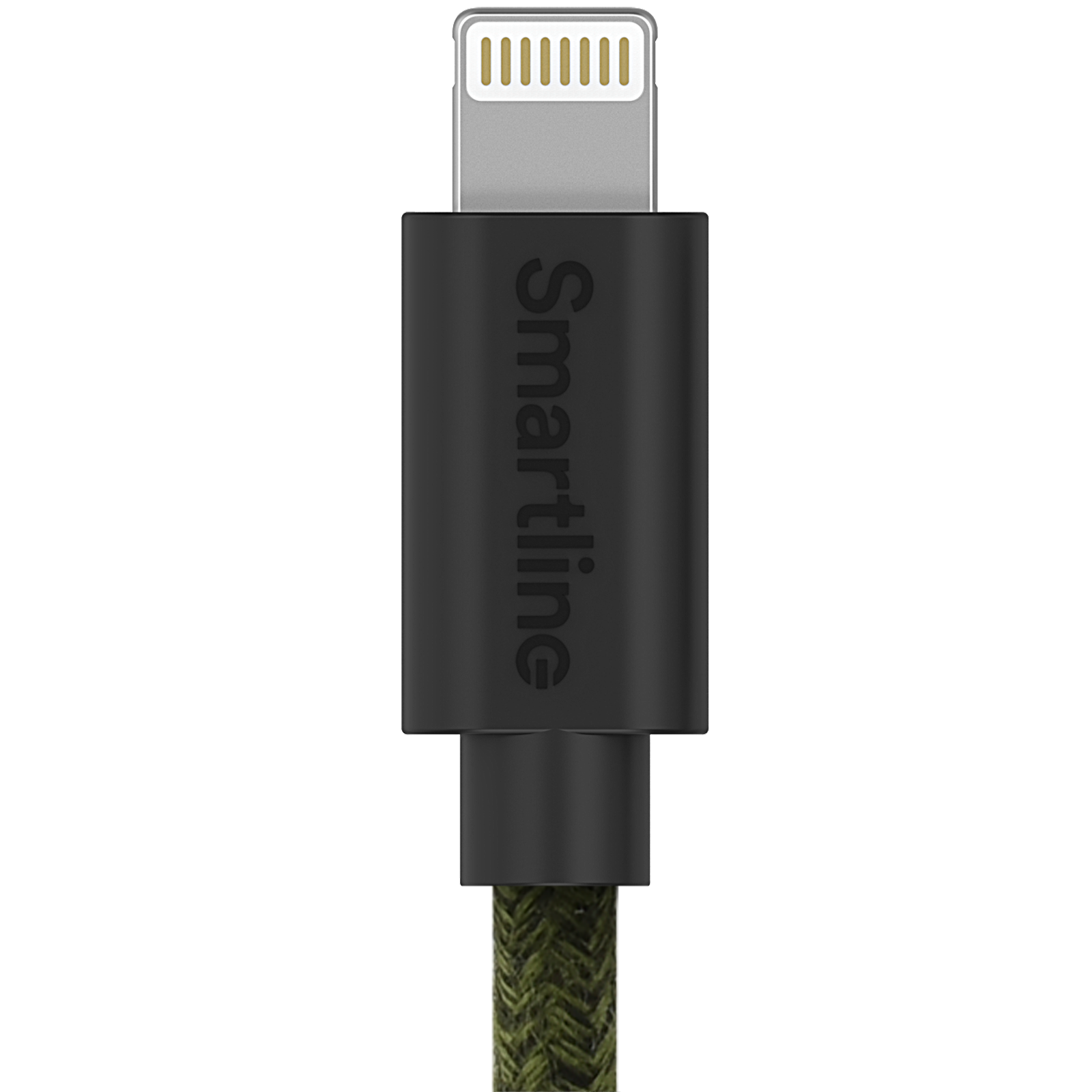 Fuzzy USB Cable Lightning 2m Green