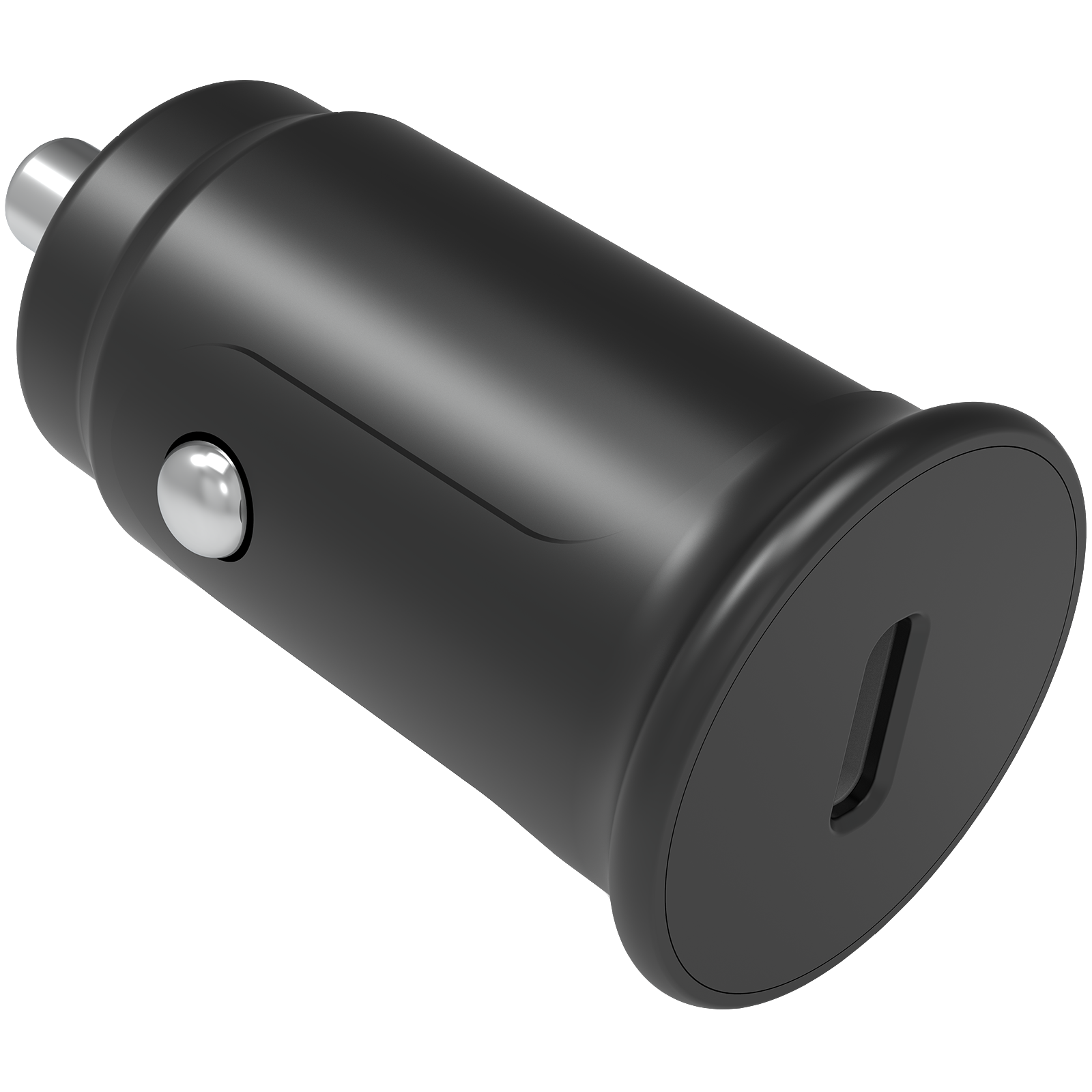 Power Delivery Car Charger USB-C 18W 12V-24V Black