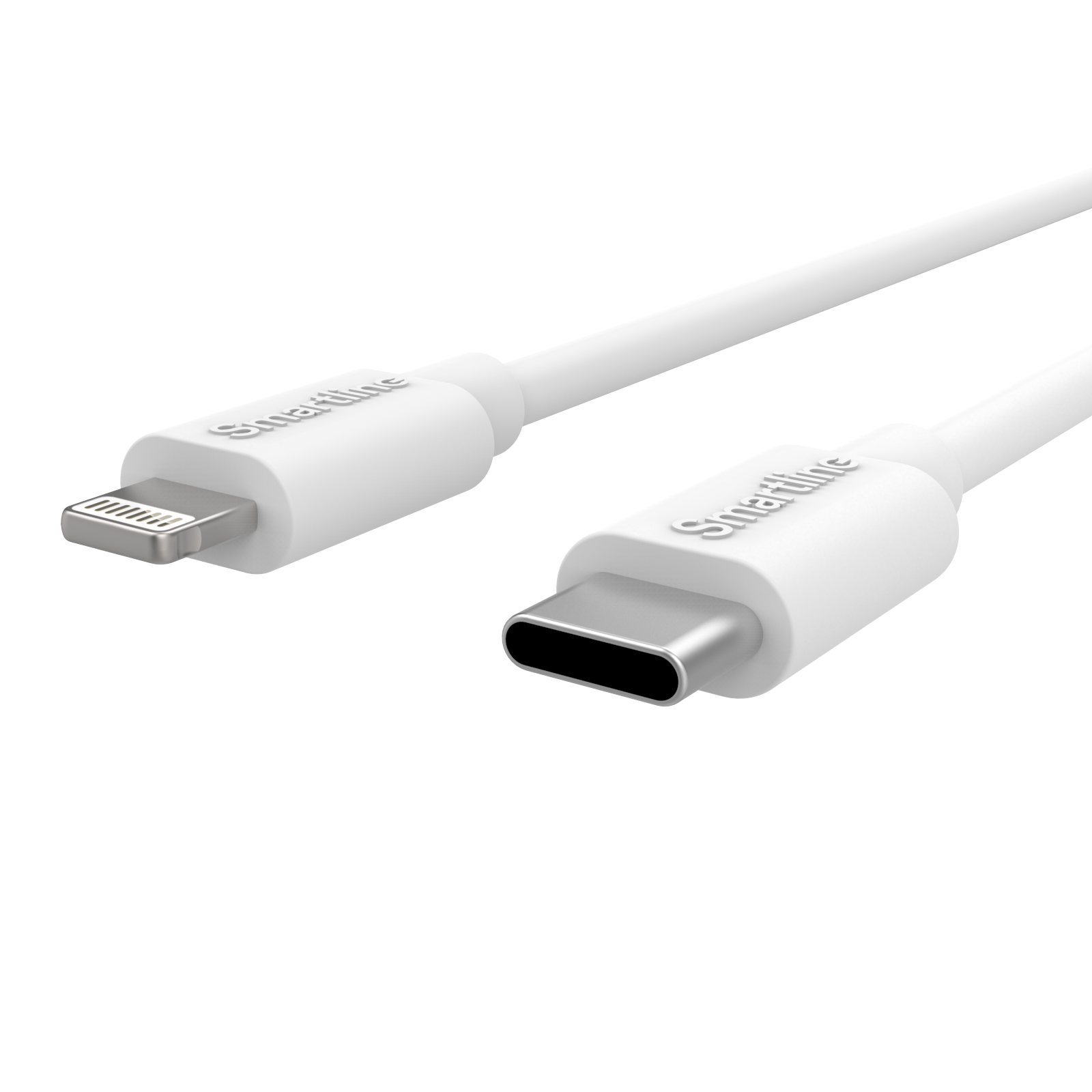 Fullstendig lader for iPhone 8 - 2m ledning og vegglader - Smartline