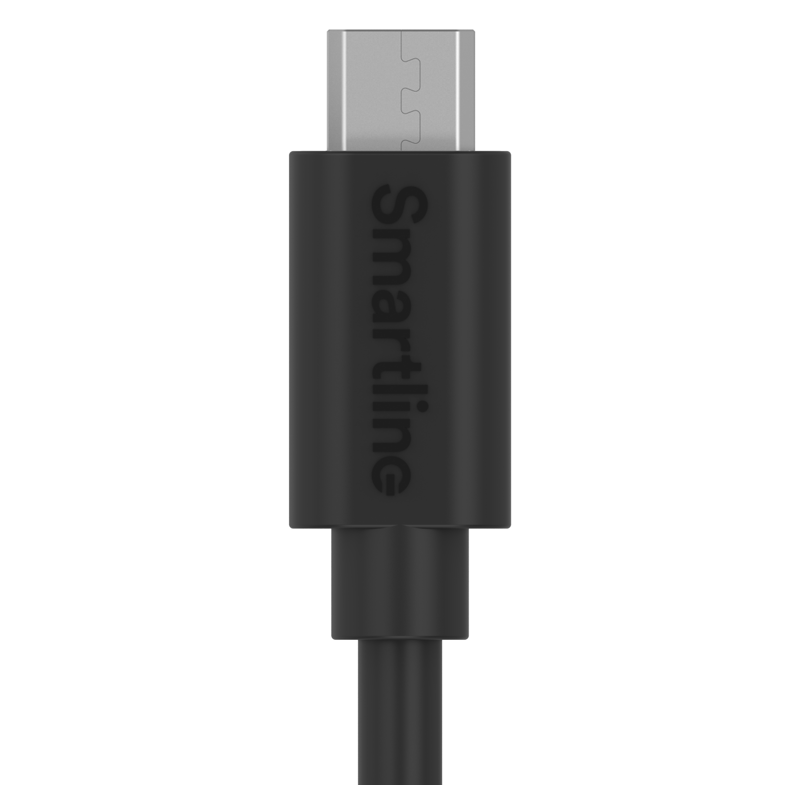 USB-kabel MicroUSB 1m Svart