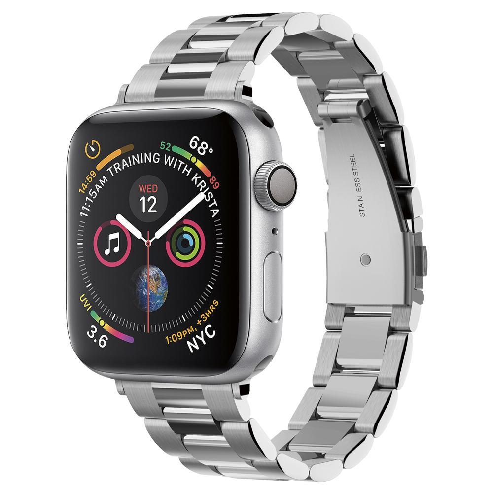 Apple Watch 41mm Series 7 Modern Fit Metal Band Silver