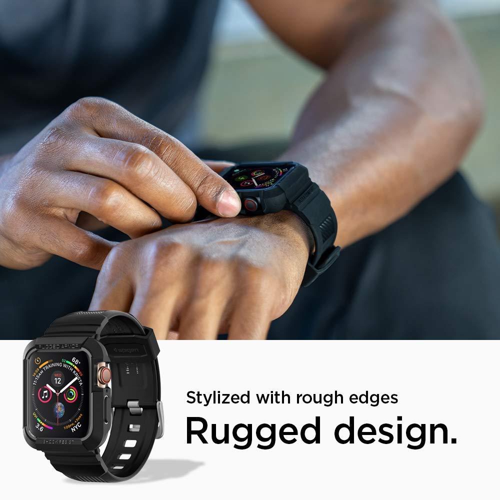 Apple Watch 44/45 mm Case Rugged Armor Pro Black