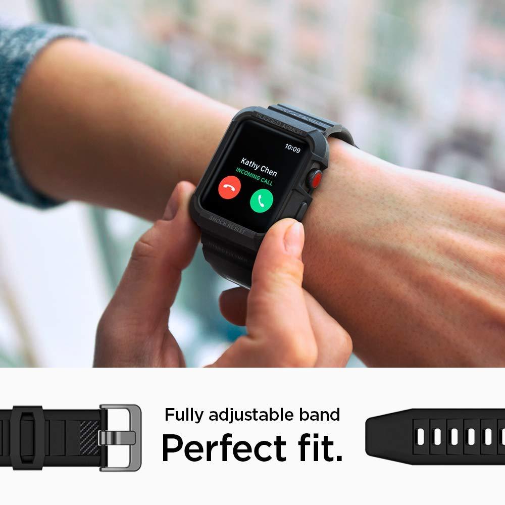 Apple Watch 44/45 mm Case Rugged Armor Pro Black