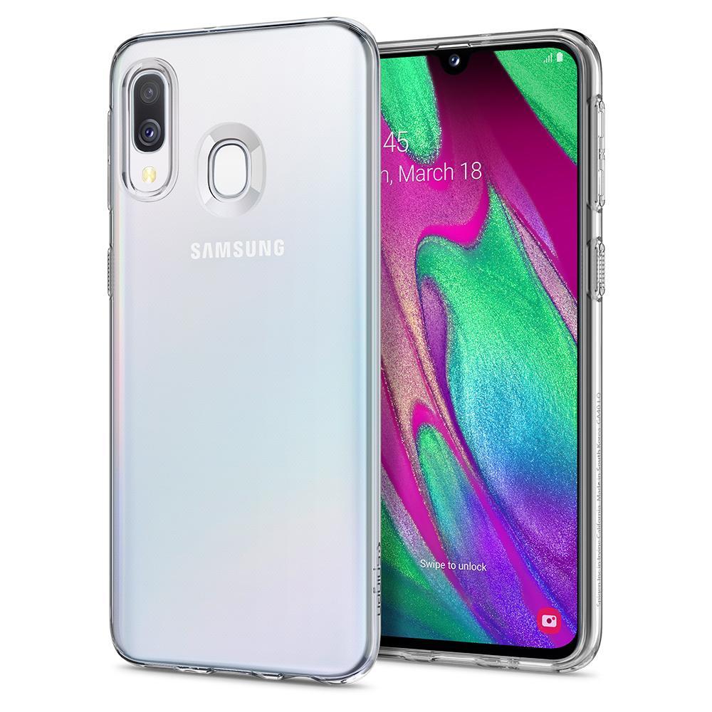 Galaxy A40 Case Liquid Crystal Clear