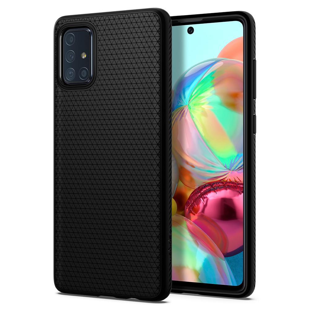 Galaxy A51 Case Liquid Air Black