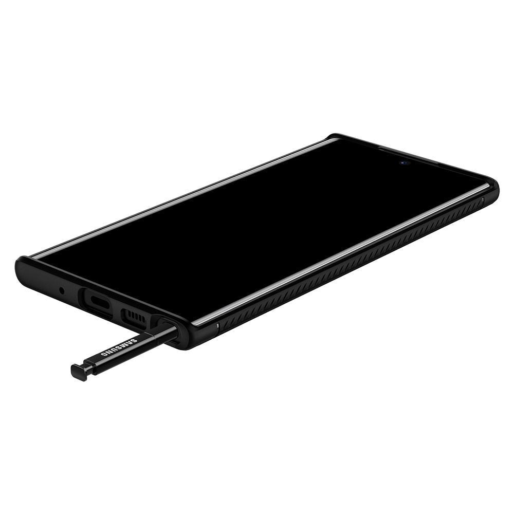 Galaxy Note 10 Plus Case Rugged Armor Black