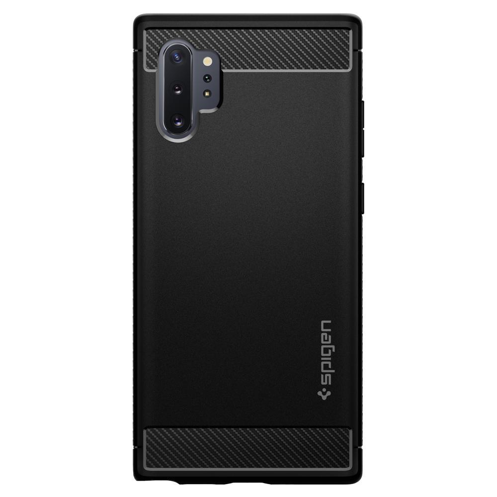 Galaxy Note 10 Plus Case Rugged Armor Black