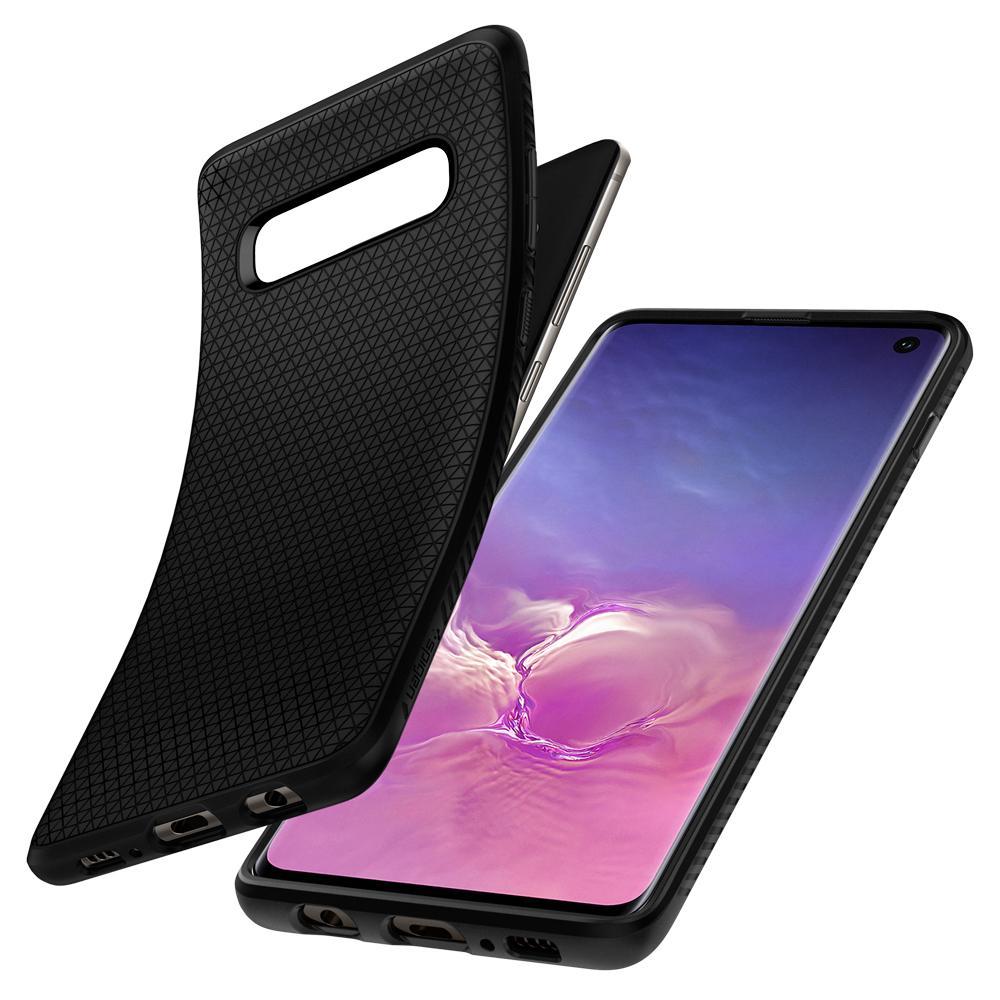 Galaxy S10 Case Liquid Air Black