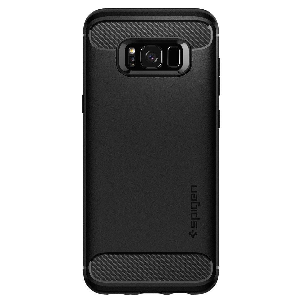 Galaxy S8 Rugged Armor Case Black