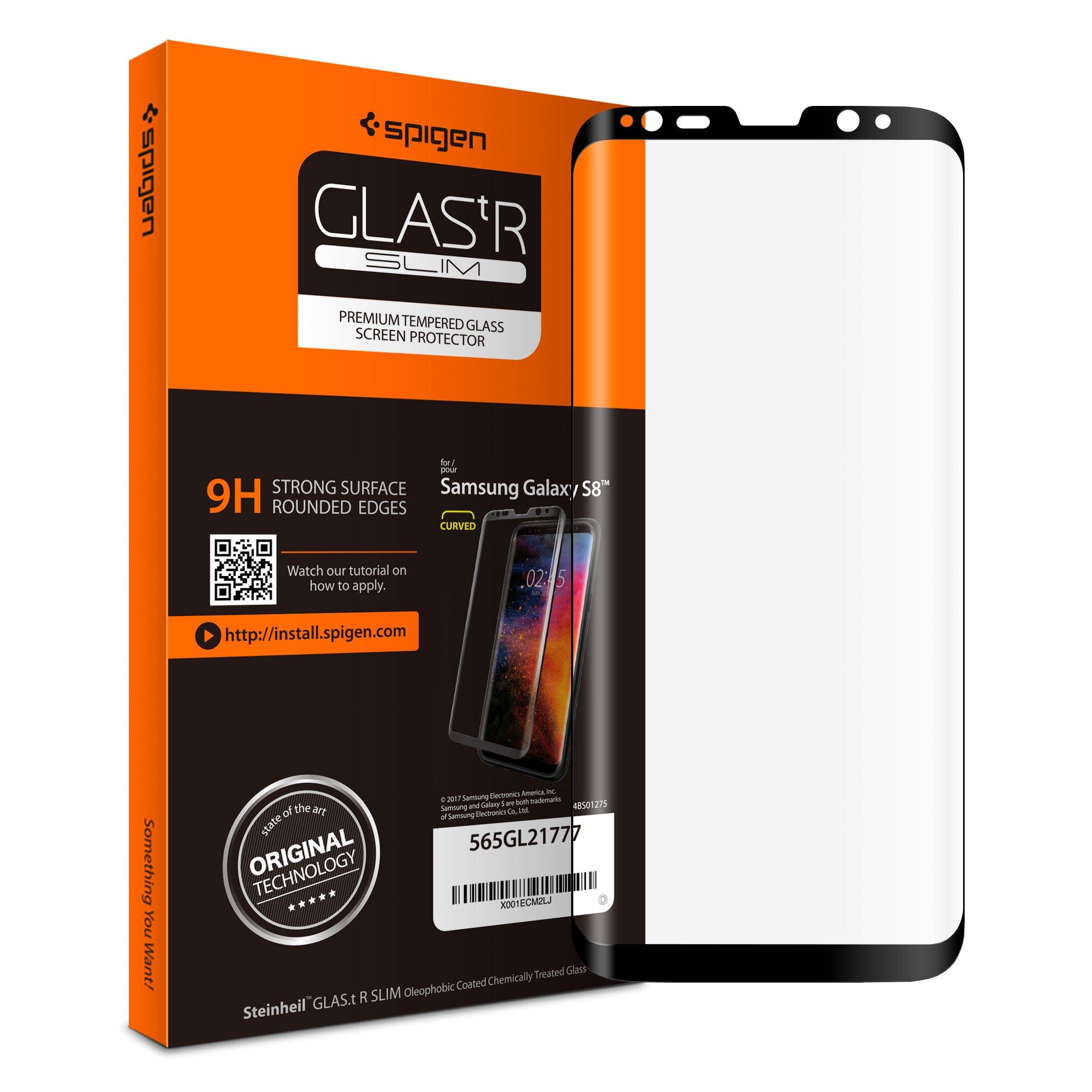 Galaxy S8 Screen Protector GLAS.tR Full Cover Glass