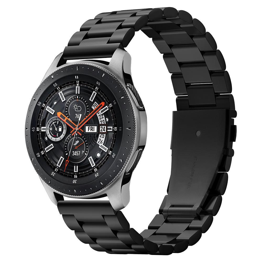 Galaxy Watch 46mm Modern Fit Metal Band Black