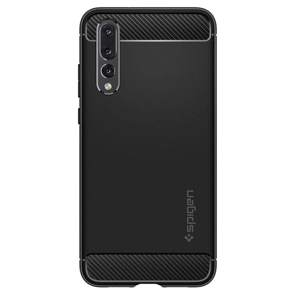 Huawei P20 Pro Case Rugged Armor Black