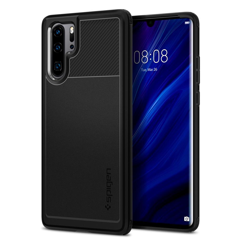 Huawei P30 Pro Case Rugged Armor Black