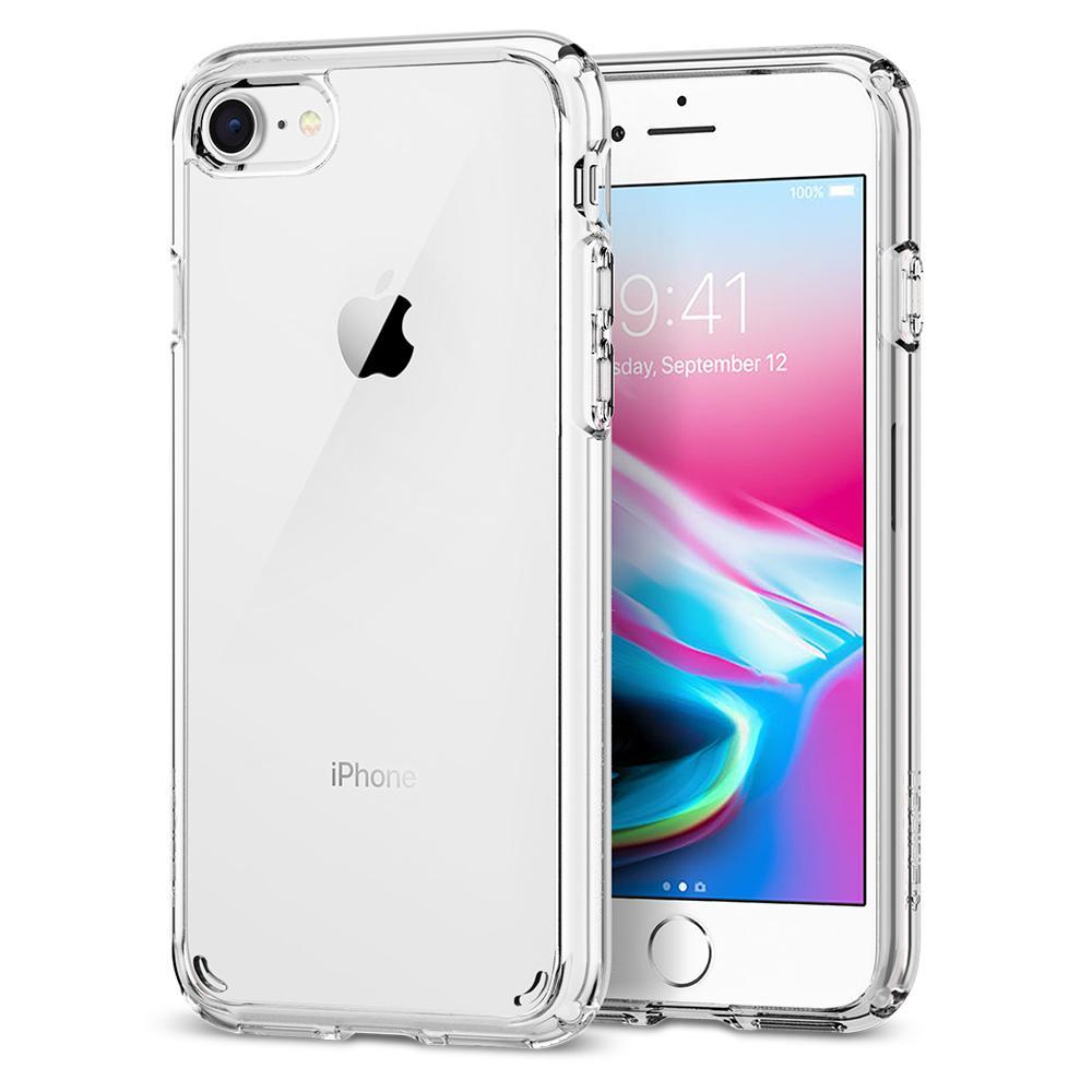 iPhone 7/8/SE Case Ultra Hybrid 2 Crystal Clear