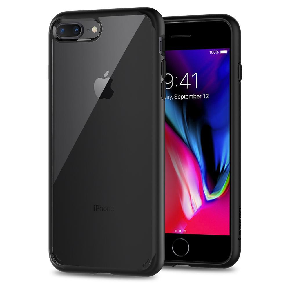 iPhone 7 Plus/8 Plus Case Ultra Hybrid 2 Matte Black