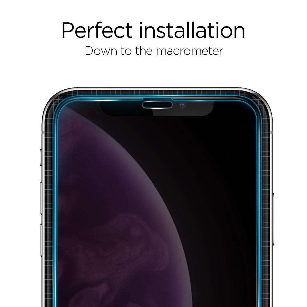 iPhone XS Max Full Cover Screen Protector GLAS.tR SLIM HD