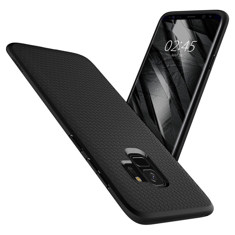 Samsung Galaxy S9 Case Liquid Air Black