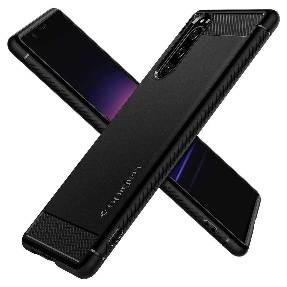 Sony Xperia 5 Case Rugged Armor Black