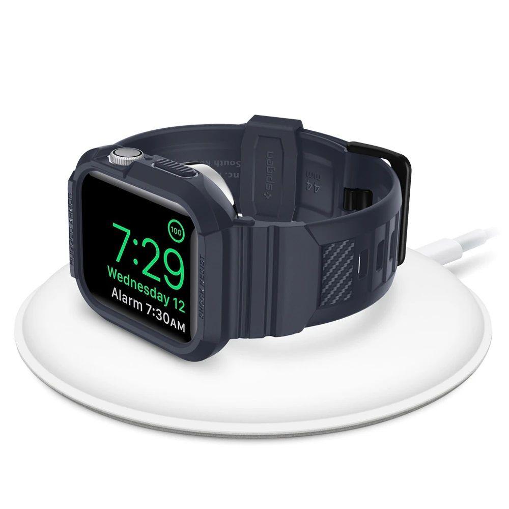 Apple Watch SE 44mm Case Rugged Armor Pro Charcoal Grey