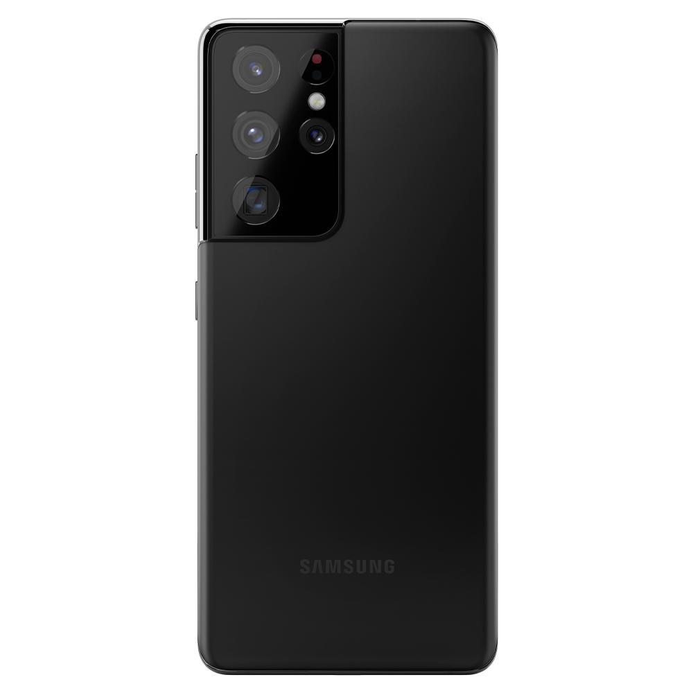 Galaxy S21 Ultra Optik Lens Protector Black (2-pack)