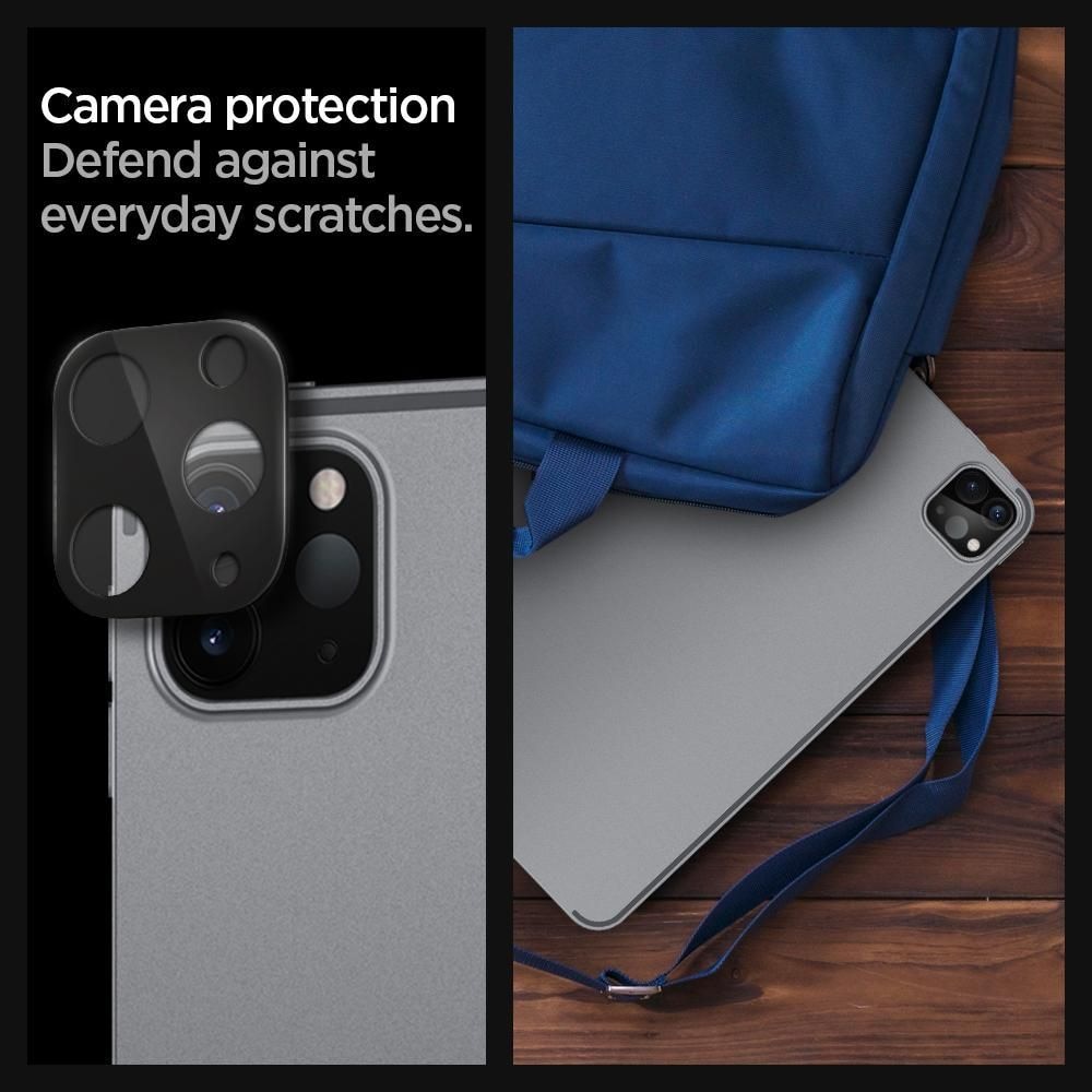 iPad Pro 11/12.9 2020/2021 Camera Lens Protector Black (2-pack)