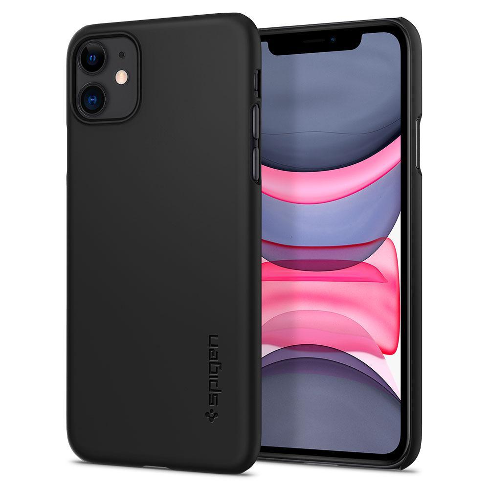 iPhone 11 Case Thin Fit Black